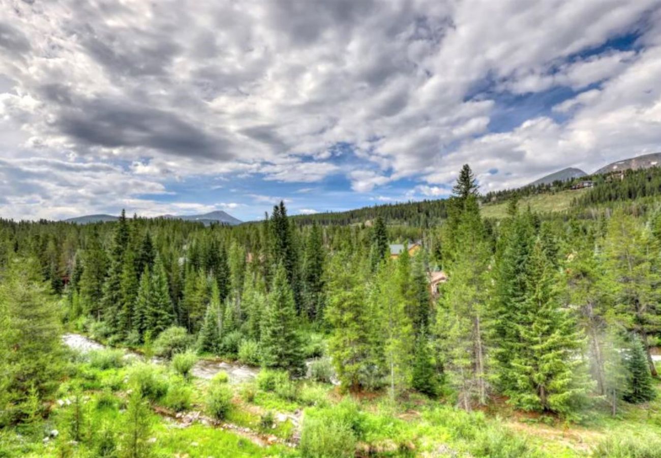 Townhouse in Breckenridge - WOW views + Private Hot Tub, Walk to Breck