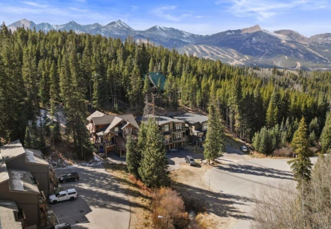 Townhouse in Breckenridge -  Mtn Top Condo 2 miles to Breck Gas Log Burner