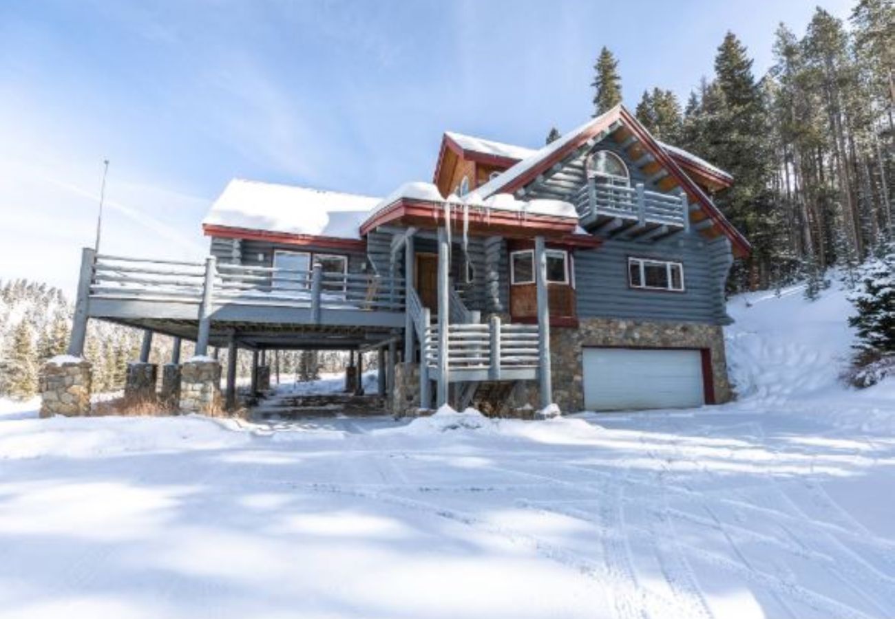 Cabin in Breckenridge - Log Home WOW Mtn. Views Log Stove 10 min. to Breck