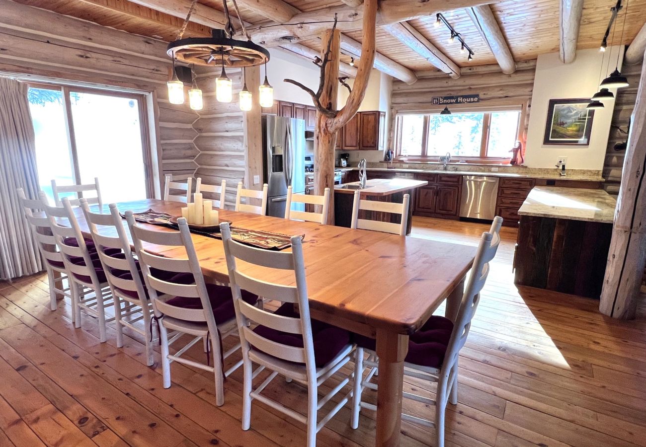 Cabin in Breckenridge - Log Home WOW Mtn. Views Log Stove 10 min. to Breck