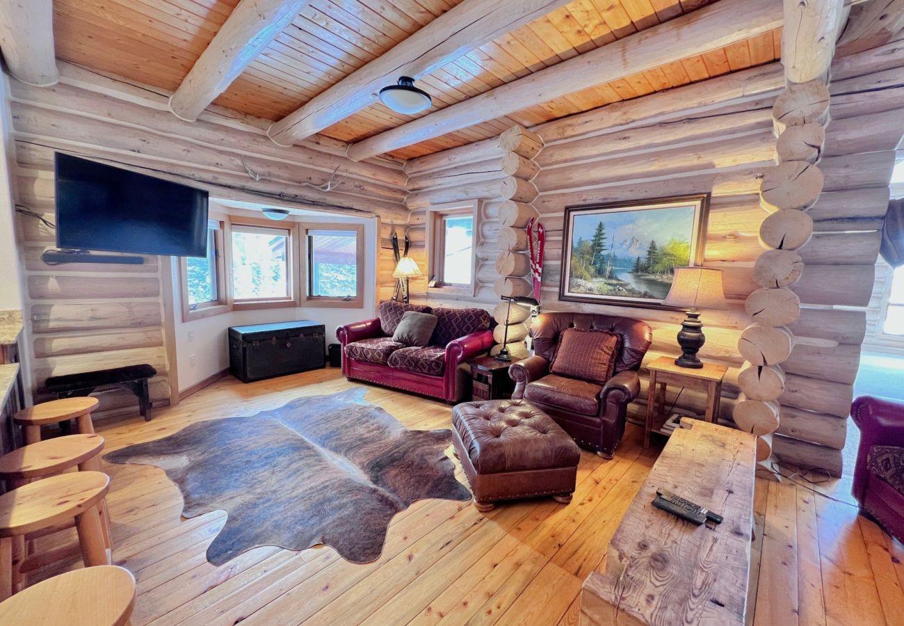 Cabin in Breckenridge - Log Home WOW Mtn. Views Log Stove 10 min. to Breck