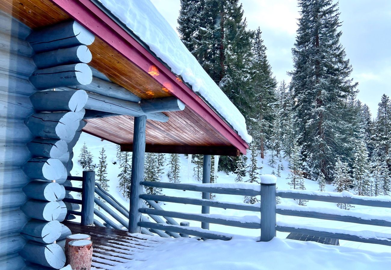 Cabin in Breckenridge - Log Home WOW Mtn. Views Log Stove 10 min. to Breck